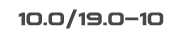 10.0/19.0-10