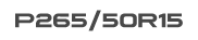 P265/50R15