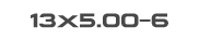 13*5.00-6