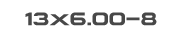 13*6.00-8